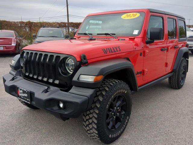 used 2020 Jeep Wrangler Unlimited car, priced at $28,671