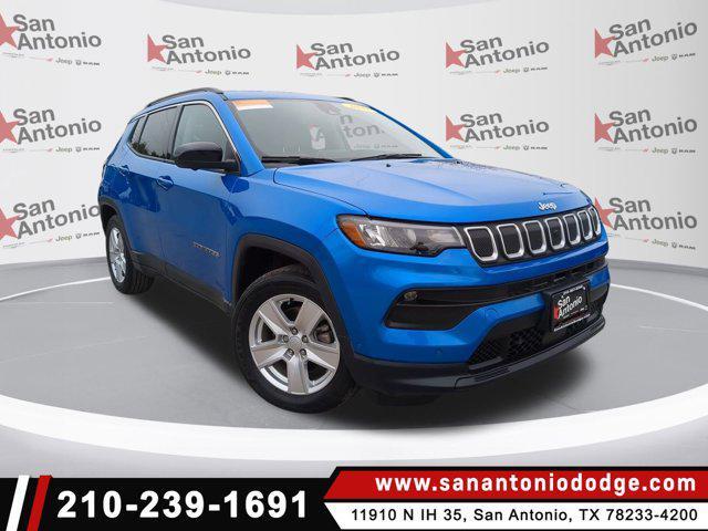 used 2022 Jeep Compass car, priced at $22,417