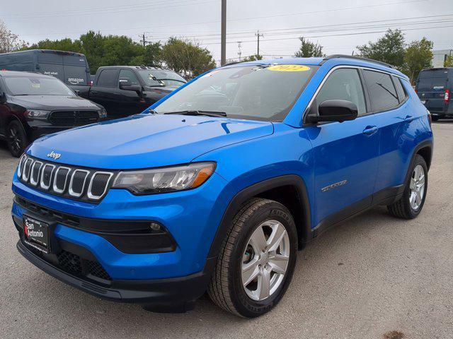 used 2022 Jeep Compass car, priced at $22,417