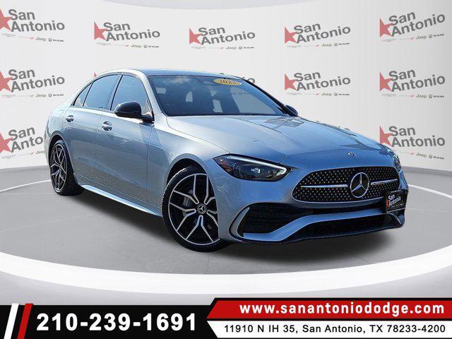 used 2023 Mercedes-Benz C-Class car, priced at $39,999