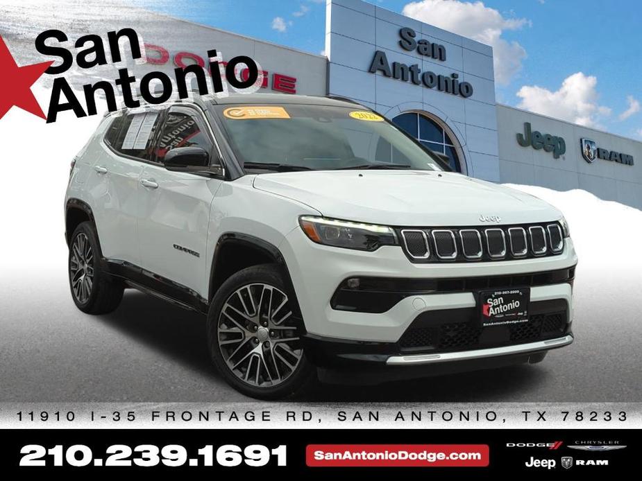 used 2022 Jeep Compass car, priced at $26,147