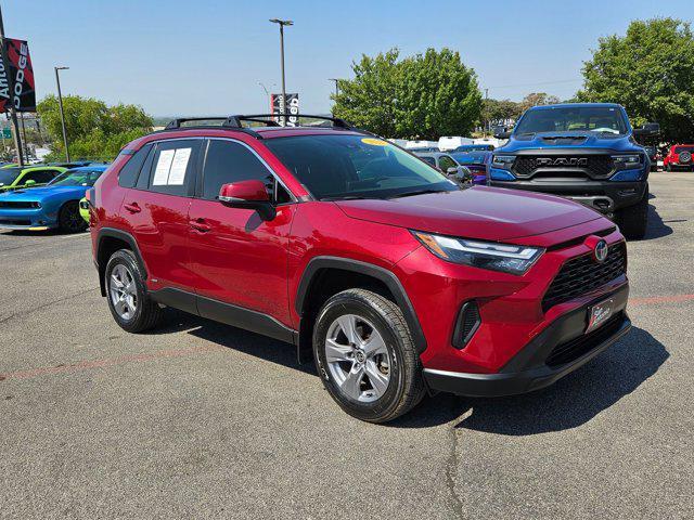 used 2022 Toyota RAV4 Hybrid car, priced at $28,000