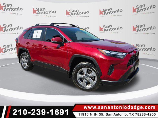 used 2022 Toyota RAV4 Hybrid car, priced at $28,000