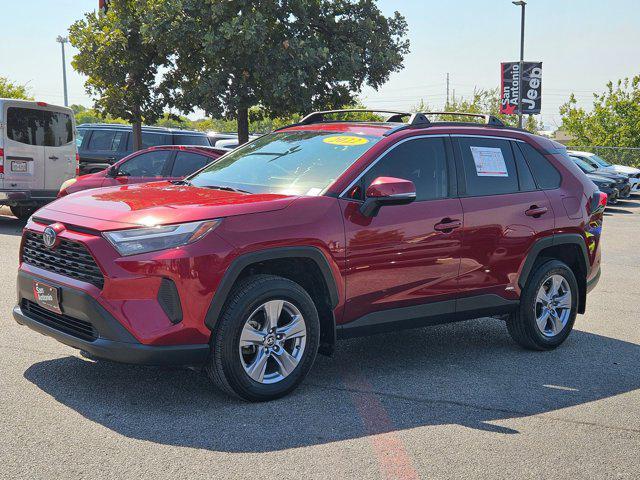 used 2022 Toyota RAV4 Hybrid car, priced at $28,000