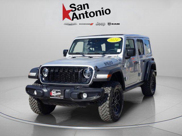 used 2024 Jeep Wrangler car, priced at $40,225