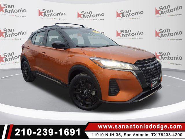 used 2022 Nissan Kicks car, priced at $20,859