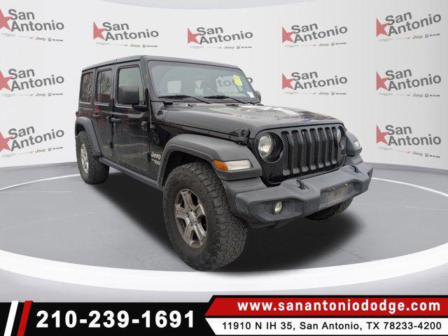 used 2018 Jeep Wrangler Unlimited car, priced at $22,211