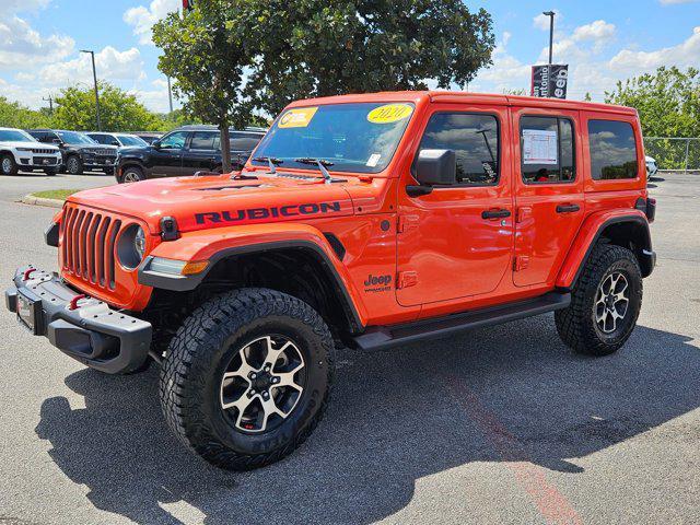 used 2020 Jeep Wrangler Unlimited car, priced at $34,755