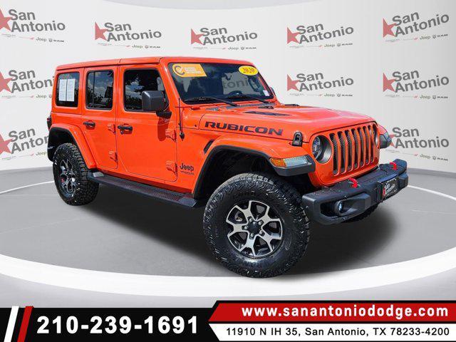 used 2020 Jeep Wrangler Unlimited car, priced at $34,755