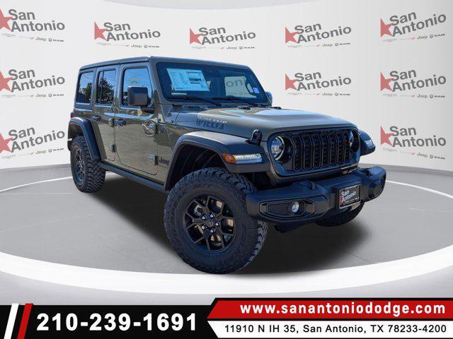 new 2025 Jeep Wrangler car, priced at $49,521