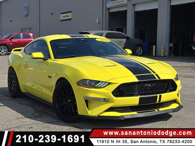 used 2021 Ford Mustang car, priced at $31,997
