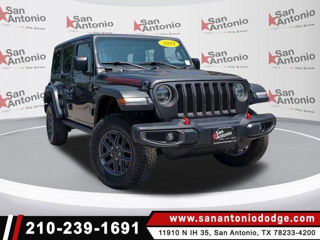 used 2018 Jeep Wrangler Unlimited car, priced at $32,638