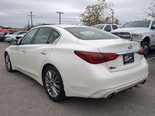 used 2019 INFINITI Q50 car, priced at $21,801