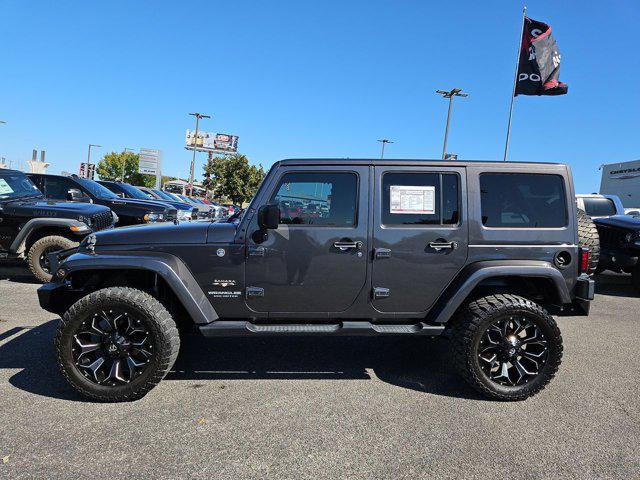 used 2017 Jeep Wrangler Unlimited car, priced at $22,682