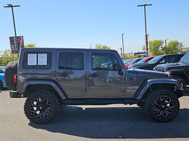 used 2017 Jeep Wrangler Unlimited car, priced at $22,682