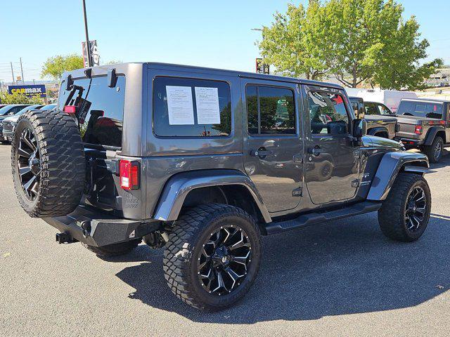 used 2017 Jeep Wrangler Unlimited car, priced at $22,682