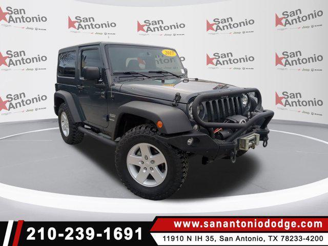 used 2017 Jeep Wrangler car, priced at $21,228