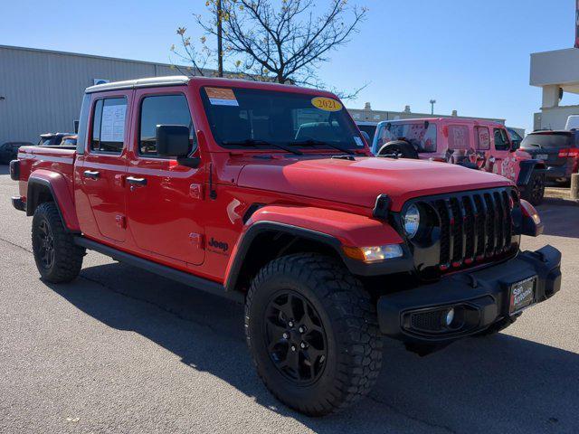 used 2021 Jeep Gladiator car, priced at $29,425