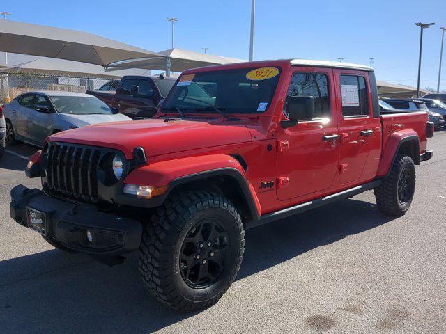 used 2021 Jeep Gladiator car, priced at $29,425