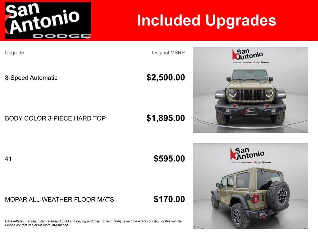 new 2025 Jeep Wrangler car, priced at $49,042