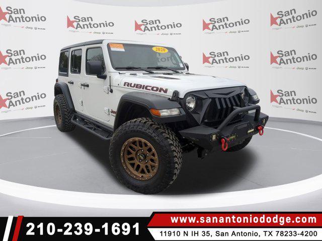 used 2020 Jeep Wrangler Unlimited car, priced at $33,802