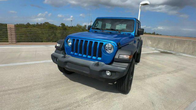 used 2022 Jeep Wrangler car, priced at $28,891