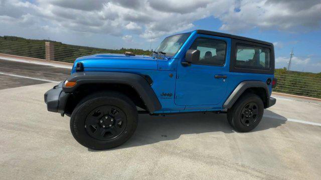 used 2022 Jeep Wrangler car, priced at $28,891