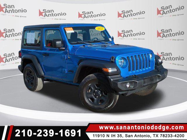 used 2022 Jeep Wrangler car, priced at $27,530