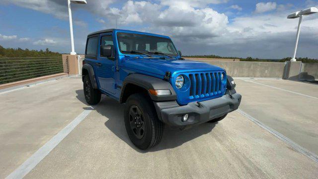 used 2022 Jeep Wrangler car, priced at $28,891