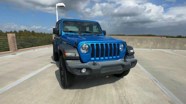 used 2022 Jeep Wrangler car, priced at $28,891