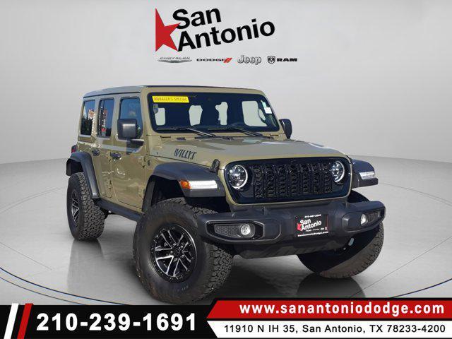 new 2025 Jeep Wrangler car, priced at $49,703