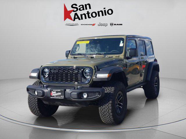 new 2025 Jeep Wrangler car, priced at $49,703
