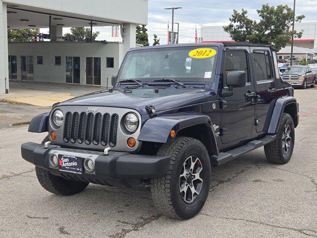 used 2012 Jeep Wrangler Unlimited car, priced at $13,901