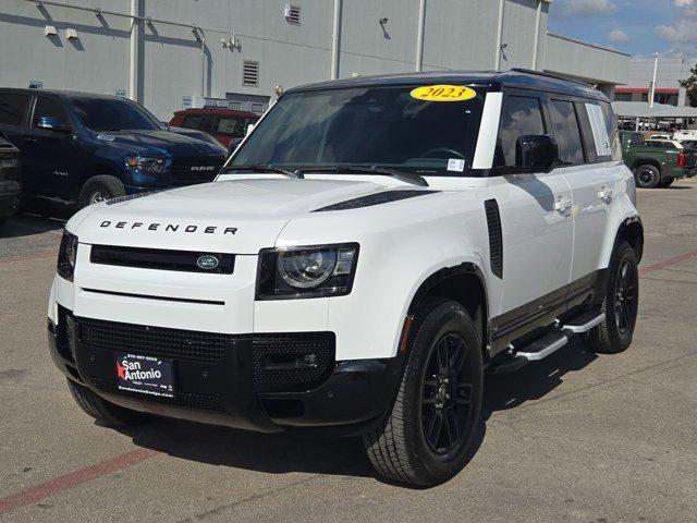 used 2023 Land Rover Defender car, priced at $57,500