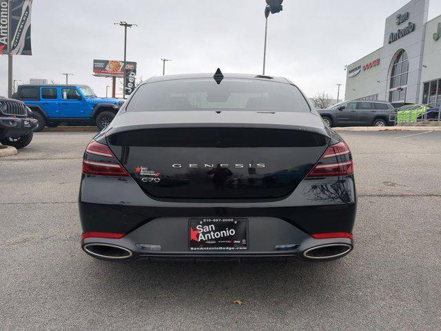 used 2024 Genesis G70 car, priced at $38,695