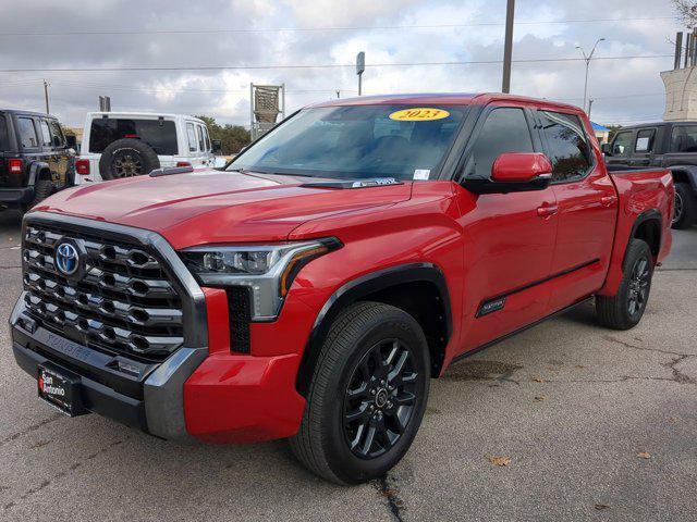 used 2023 Toyota Tundra Hybrid car, priced at $57,899