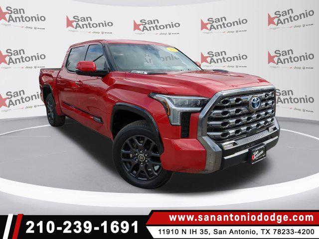 used 2023 Toyota Tundra Hybrid car, priced at $57,899