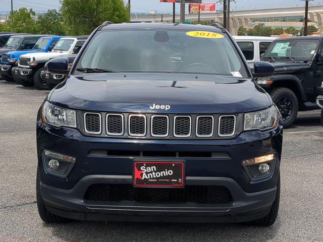 used 2018 Jeep Compass car, priced at $15,671
