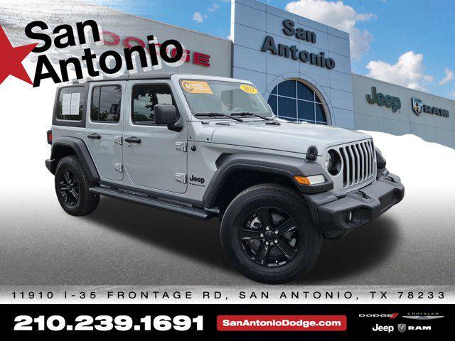 used 2023 Jeep Wrangler car, priced at $45,997