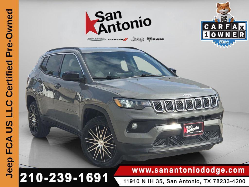 used 2024 Jeep Compass car, priced at $19,998