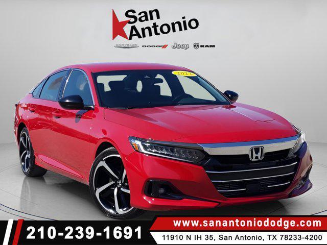 used 2022 Honda Accord car, priced at $23,990