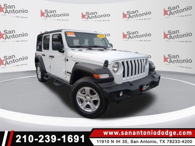 used 2022 Jeep Wrangler Unlimited car, priced at $28,799