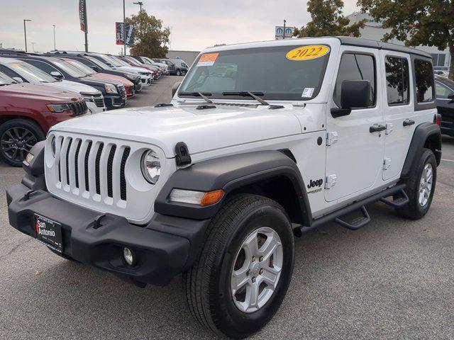 used 2022 Jeep Wrangler Unlimited car, priced at $28,799