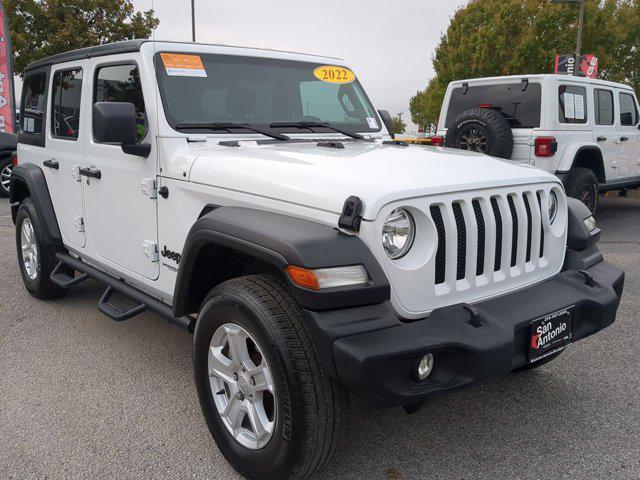 used 2022 Jeep Wrangler Unlimited car, priced at $28,799