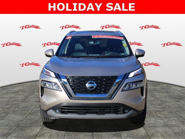 used 2021 Nissan Rogue car, priced at $26,247