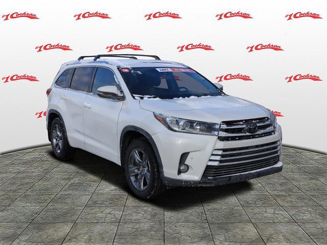 used 2018 Toyota Highlander car, priced at $18,540