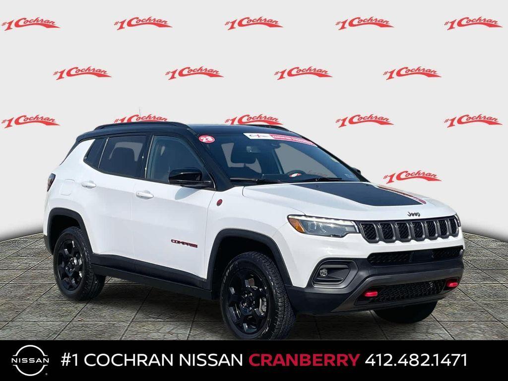 used 2023 Jeep Compass car, priced at $26,200