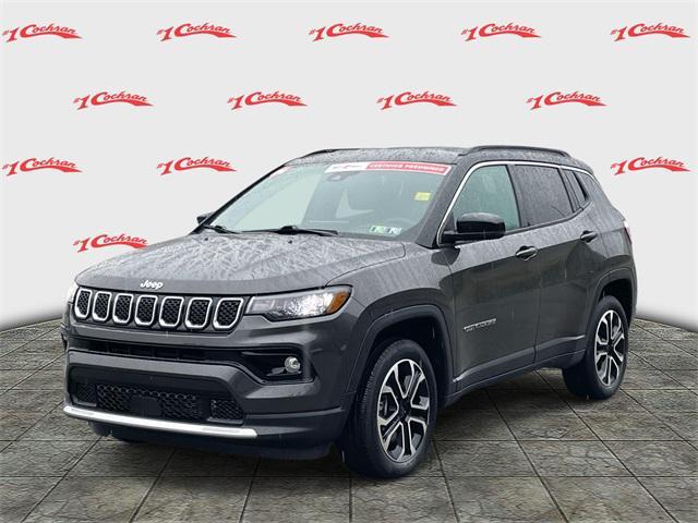 used 2024 Jeep Compass car, priced at $28,550