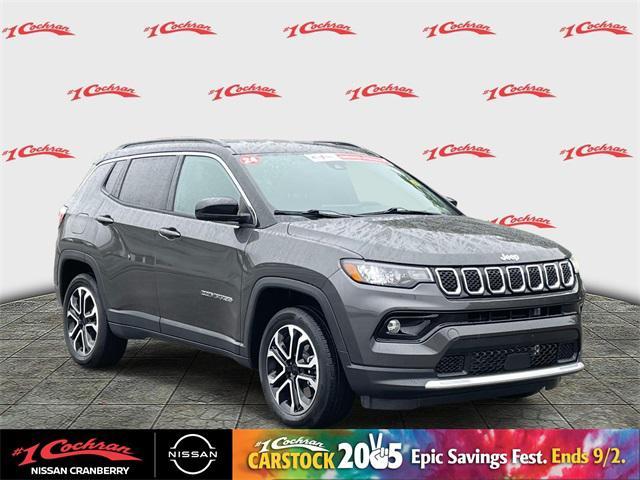 used 2024 Jeep Compass car, priced at $28,450