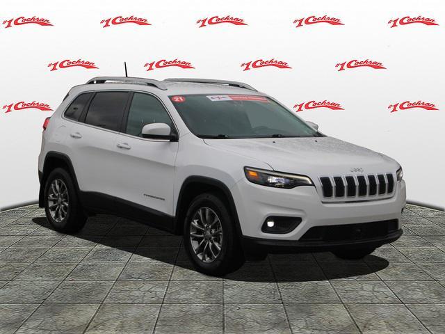 used 2021 Jeep Cherokee car, priced at $22,541